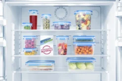 Emsa Clip & Close Frischhaltedosen 3er-Set á 0,55 L, Blau -Küchenzubehör ad91c009b47aca6fbf9d5ae935fd71c0