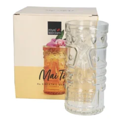 4x Mai Tai Glas 490 Ml Klarglas Cocktail-Kelch Tiki-Cocktail Rum-Longdrink Mai Tai Glass -Küchenzubehör af1462a2267933a9e3b5a6082efa5349