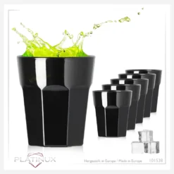 Schwarze Schnapsgläser Aus Glas 30ml (max. 40ml) Set 6 Teilig Wodkagläser Shotgläser -Küchenzubehör af42e5c3574302f89fb89a78d93ac4b3