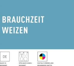 Brauchzeit Weizenbierglas-Set #13, #14 Von Daniela Garreton -Küchenzubehör aff88d79f65b71e3d2a9184b0c9c05f8