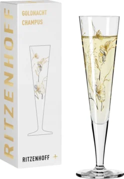 Goldnacht Champagnerglas #7 Von Marvin Benzoni -Küchenzubehör b08132cdca4055d6f0220df6b4342ff8