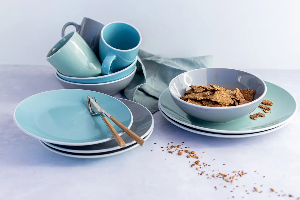 Mäser 931770 Kombiservice Elissa Für 6 Personen, Steinzeug, Türkis (1 Set, 24-teilig) 9 Mäser 931770 Kombiservice Elissa Für 6 Personen, Steinzeug, Türkis (1 Set, 24-teilig) – Bild 9