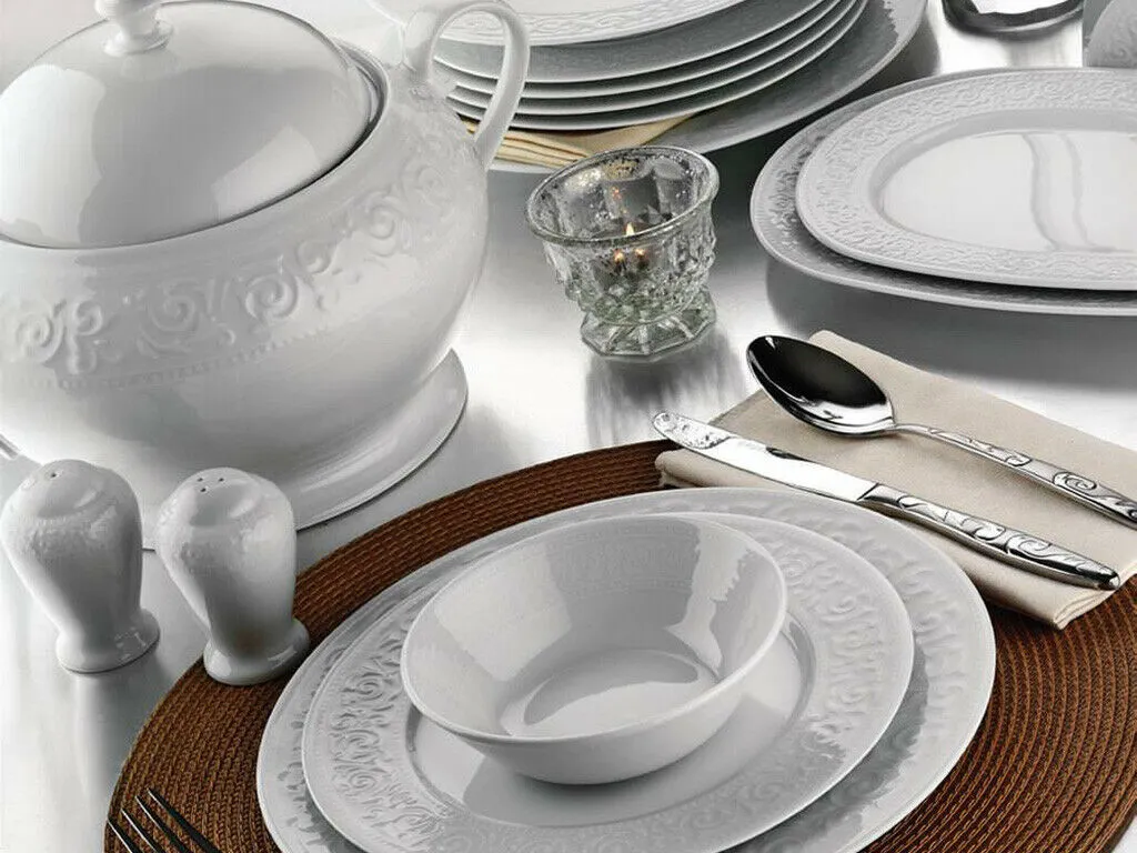 Kütahya Porselen 83 Teilig Acelya Tafelservice Porzellan Essservice 12 Personen 1 Kütahya Porselen 83 Teilig Acelya Tafelservice Porzellan Essservice 12 Personen