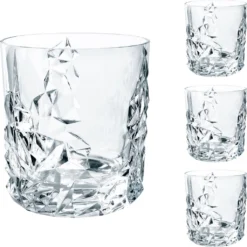 Nachtmann Whiskybecher Sculpture 365ml, Klar (4er Pack) -Küchenzubehör b4d0d661e61d13800a79c5956f94ed8f