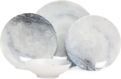 Hermia Concept, Erika,(24 Stücke), Abendessen , Mehrfarbig, 100% Porzellan 19 Hermia Concept, Erika,(24 Stücke), Abendessen , Mehrfarbig, 100% Porzellan -Küchenzubehör b5cb6645cb4bfd2946828a79440fa815