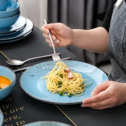 Vancasso Serie Navia Oceano, 16 Teilig Essservice Set Aus Steingut, Tafeiservice Für 4 Personen, Wasserblau, Vintage Aussehen, Natur Design 16 Vancasso Serie Navia Oceano, 16 Teilig Essservice Set Aus Steingut, Tafeiservice Für 4 Personen, Wasserblau, Vintage Aussehen, Natur Design -Küchenzubehör b84febd1f36becd90ea6054b27cfad0b