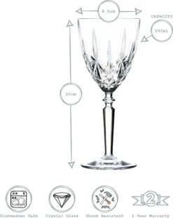 RCR Kristall Orchestra Cut Glas Weingläser Und Champagnerflöten - 290ml, 200ml - 12er Set -Küchenzubehör b883590acb5e4ae6681aeba86e296faf