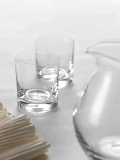 LEONARDO 039612 Easy+ Wasser Becher Medium, Glas, 240ml, H 12cm, Klar (6 Stück) -Küchenzubehör b962d3be76c1595de6acd3e404d9c3f1