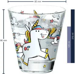 Leonardo Becher 215ml Einhorn Bambini -Küchenzubehör b9e7c3e2c66a909ae89979abb5468c67