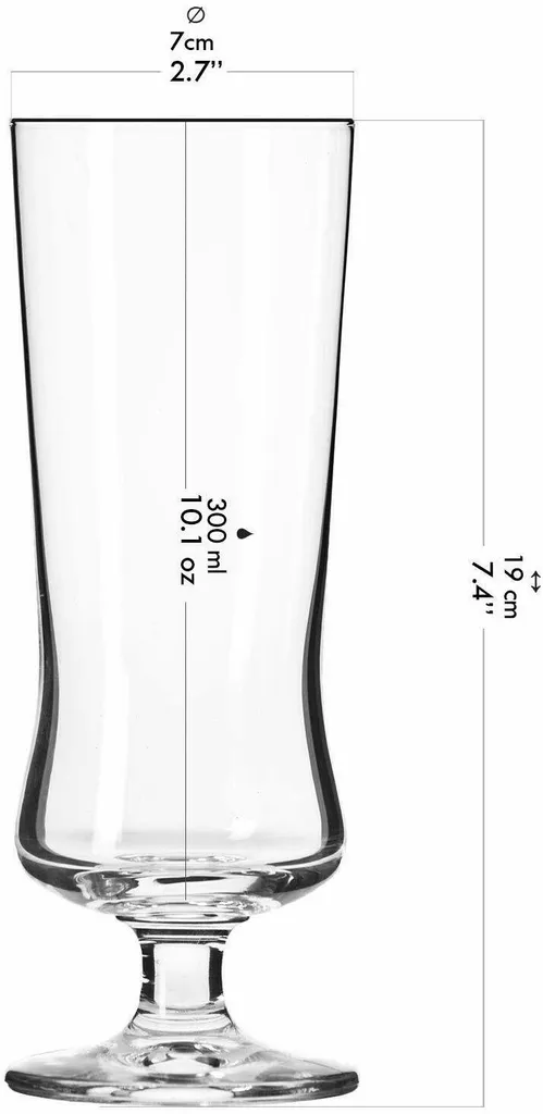 KROSNO Pina Colada Cocktailgläser Longdrinkgläser | Set Von 6 | 300 ML | Avant-Garde Kollektion | Perfekt Für Zuhause, Restaurants Und Partys | Spülmaschinenfest 2 KROSNO Pina Colada Cocktailgläser Longdrinkgläser | Set Von 6 | 300 ML | Avant-Garde Kollektion | Perfekt Für Zuhause, Restaurants Und Partys | Spülmaschinenfest – Bild 2