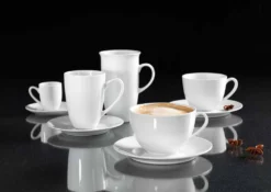 Ritzenhoff & Breker BIANCO Cappuccino-Set 4- Teilig -Küchenzubehör ba9cf713c342cf44720e54fe98c973f2