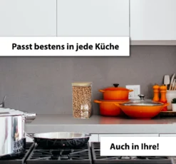 Loxis Vorratsgläser Set (3-teilig) – Eckige, Stabile Vorratsgläser Mit Bambusdeckel – 1x 1500ml / 1x 1100ml / 1x 750ml Große Vorratsdosen - Vielseitig Einsetzbare Und Aromadichte Vorratsbehälter -Küchenzubehör baabd45eebb426ae562aec8c9dd70ee9