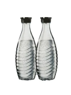 SodaStream Glaskaraffen 0,6 Liter Im 2er-Pack, 764997 -Küchenzubehör bb1438a9208e14eb01494462c902e238
