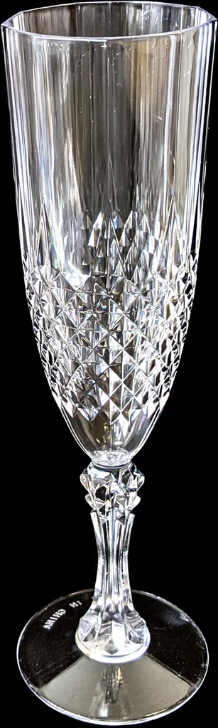 6er Set Kunststoff Champagner-Gläser Kristalleffekt 200ml / Ø6x22,5cm 6 6er Set Kunststoff Champagner-Gläser Kristalleffekt 200ml / Ø6x22,5cm – Bild 6