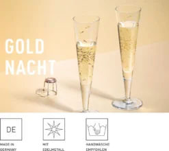 Goldnacht Champagnerglas-Set H22 Von Ritzenhoff Design Team 24 Goldnacht Champagnerglas-Set H22 Von Ritzenhoff Design Team -Küchenzubehör bf1b2f067bfe3efe51bc07a2a5ff186a