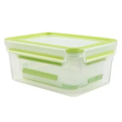 Emsa Frischhaltedose CLIP & CLOSE, 3er Set, 0,55/1,0/2,30 L, Farbe Grün -Küchenzubehör bf3d90dbdbc74bc9b94fe33e1dc7e9ec
