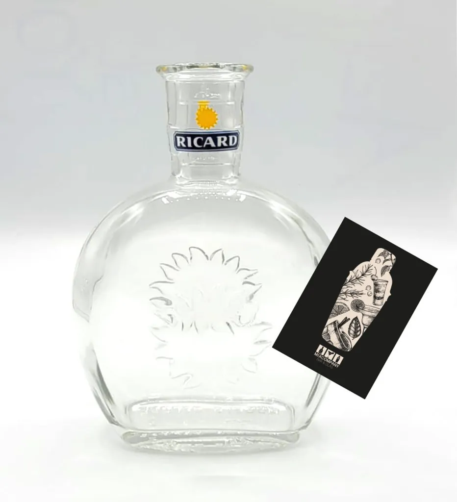 Ricard Karaffe Wasserkaraffe Vase Aus Glas Vintage Ricard Soleil Sonne Mit Logo 1 Ricard Karaffe Wasserkaraffe Vase Aus Glas Vintage Ricard Soleil Sonne Mit Logo