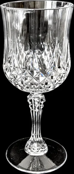 6er Set Kunststoff Weingläser Kristalleffekt 200ml / Ø7x16,5cm -Küchenzubehör c40bb8d716a8ff3e47da5a01441d0521