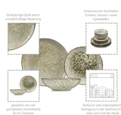 Sänger SÄNGER Steingut Geschirrset Pompei, Tafelservice 12 Teilig Für 4 Personen 12 Sänger SÄNGER Steingut Geschirrset Pompei, Tafelservice 12 Teilig Für 4 Personen -Küchenzubehör c47a81ce037377b189b091d3e02b4f36