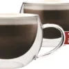 Maxxo Cappuccino Doppelwandig 14 Cm Glas 2 Stück