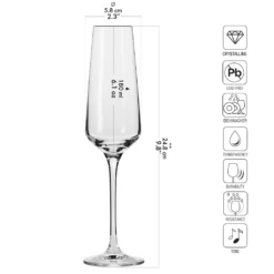 KROSNO Avant-Garde Sektgläser, 6er-Set, 180 Ml -Küchenzubehör c51ecca0559cf266b627f8ff7dc63e1a