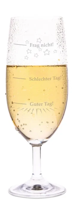Leonardo Bierglas Mit Gravur "Guter Tag Schlechter Tag" -Küchenzubehör c5620aff563922dcfcdf3e2b2758e770