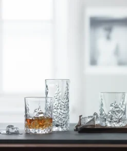 Nachtmann Whiskybecher Sculpture 365ml, Klar (4er Pack) -Küchenzubehör c57ab4af28a6685d761fb8385d692e3e