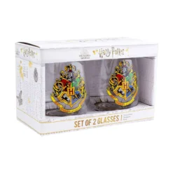 Paladone Harry Potter Gläser 2er Set Hogwarts Crest -Küchenzubehör c57e83068bb591ee8265b810028e268d