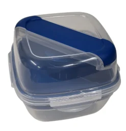 Lock & Lock To Go Salatbox 3 In1 Salatbox-Set Messer Gabel Saucenbehälter Blau -Küchenzubehör c5f1cd17bbd38c958ef6c33c2b511963