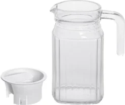 Esmeyer Arcoroc Glaskrug "Quadro" Mit Deckel 0,5 Liter -Küchenzubehör c6818037258b99be5ad20c2c9f70160e