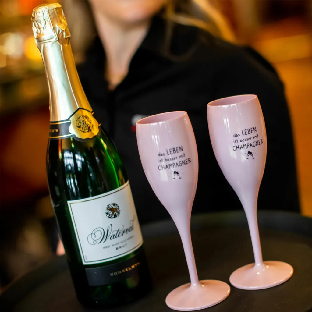 Koziol 3923638, Champagnerflöte, 100 Ml, Glas, Pink, 191 Mm, 68 Mm 2 Koziol 3923638, Champagnerflöte, 100 Ml, Glas, Pink, 191 Mm, 68 Mm – Bild 2