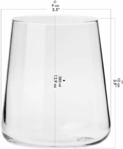 KROSNO Avant-Garde Wassergläser, 6er-Set, 380 Ml -Küchenzubehör c7cfde784d5e2de3ab5e67e7d276bf40