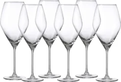 Ritzenhoff & Breker Rotweinglas Salsa 6er Set, Weingläser, Glas, Klar, 470 Ml, 811254