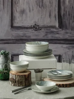 Hermia Concept, Erika,(24 Stücke), Abendessen , Mehrfarbig, 100% Porzellan 27 Hermia Concept, Erika,(24 Stücke), Abendessen , Mehrfarbig, 100% Porzellan -Küchenzubehör cb3125b52b2b8c3a55d116c0e0b5b4b5