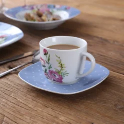 VEWEET 30-teilig Porzellan Tafelservice, Serie 'Hannah', Kombiservice Für 6 Personen, Blau Mit Floral Dekoration 16 VEWEET 30-teilig Porzellan Tafelservice, Serie 'Hannah', Kombiservice Für 6 Personen, Blau Mit Floral Dekoration -Küchenzubehör cd210c0eda7a8d59ee3b3d1d289c798f