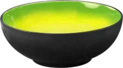 CreaTable 20220 Kombiservice Hot Green Für 4 Personen, Steinzeug, Rund, Grün/gelb/schwarz (1 Set, 16-teilig) -Küchenzubehör cdf49eae55d09ea3735138eddc5c8db7