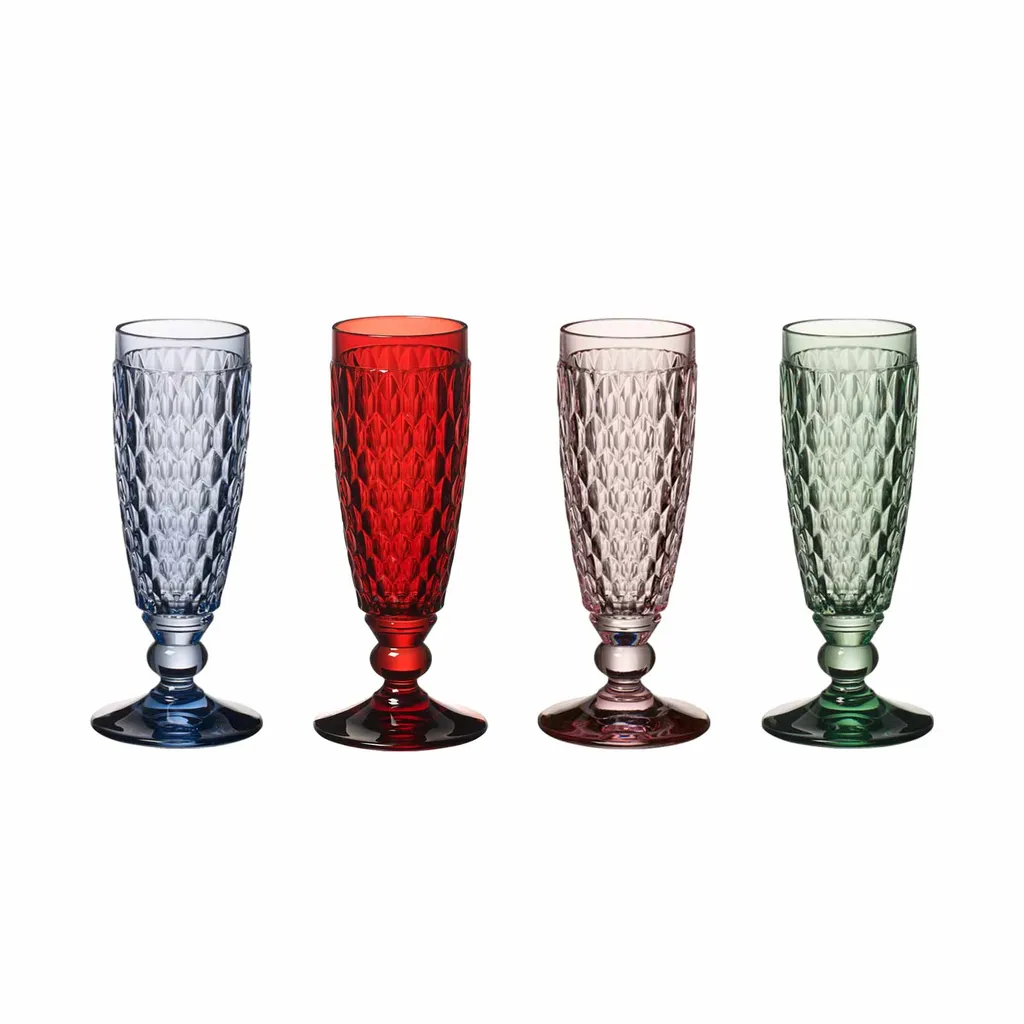 Villeroy & Boch Boston Coloured Sektgläser 4er Set 145 Ml 1 Villeroy & Boch Boston Coloured Sektgläser 4er Set 145 Ml