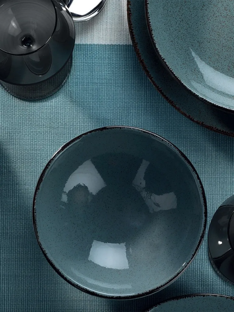 Heritage, Kütahya Porselen,(24 Stücke), Abendessen , Blau, 100% Porzellan 11 Heritage, Kütahya Porselen,(24 Stücke), Abendessen , Blau, 100% Porzellan – Bild 11