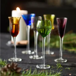 Lyngby Likörgläser 2,5 Cl Bis 4 Cl 6er Set Bunt -Küchenzubehör cf77325e83704b4940654dbcc926ba26