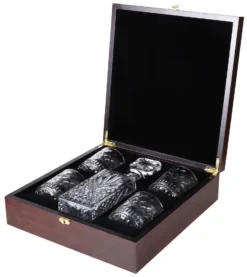 Echos Whiskyset | Whiskygläser | 6-Teiliges Whiskeyset -Küchenzubehör cff50ec1a4fc2010e2e58b19019caf9f