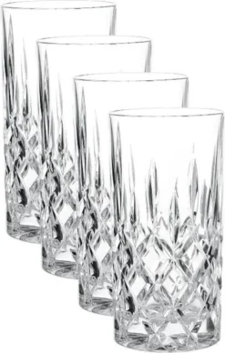 Nachtmann 0089208-0 Noblesse Longdrinkbecher, 375 Ml, 14,8 Cm, Klar (4er Pack) -Küchenzubehör d3fa21051c9eb0ff2be12e8549a58304