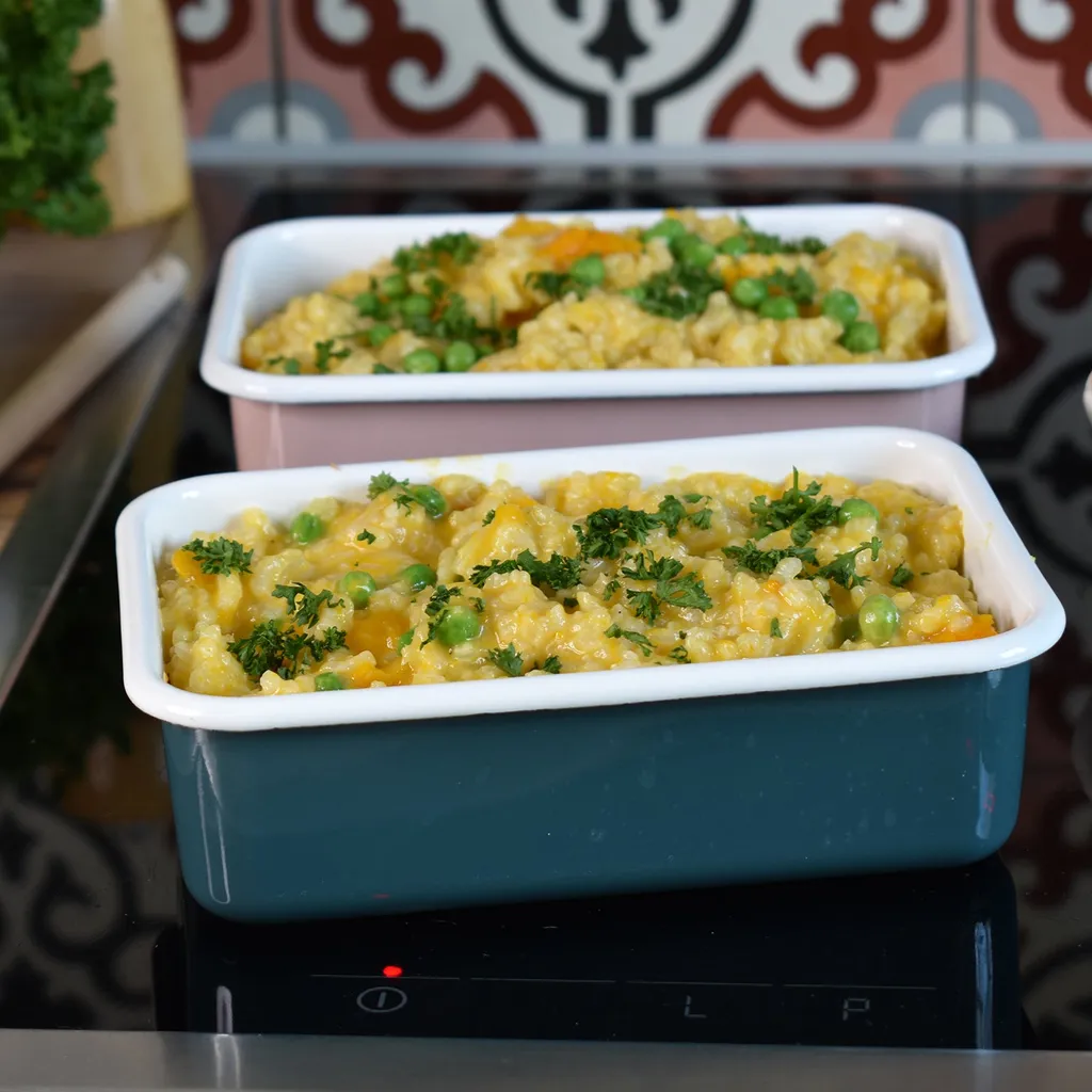 HoneyWare Frischhaltedose Color Line L 1,35l Flach Petrol Emaille 6 HoneyWare Frischhaltedose Color Line L 1,35l Flach Petrol Emaille – Bild 6