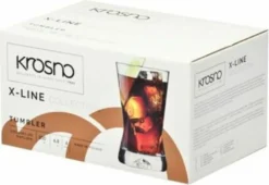 KROSNO X-Line Wassergläser, 6er-Set, 200 Ml -Küchenzubehör d8a0c68948af019e6f2ffa15c8bc860b