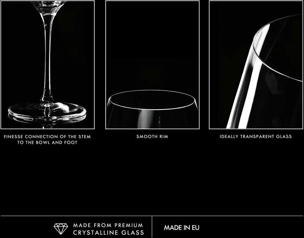 KROSNO Splendour Große Burgunder Rot-Weingläser, 6er-Set, 860 Ml 12 KROSNO Splendour Große Burgunder Rot-Weingläser, 6er-Set, 860 Ml – Bild 12