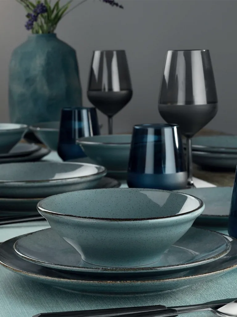 Heritage, Kütahya Porselen,(24 Stücke), Abendessen , Blau, 100% Porzellan 9 Heritage, Kütahya Porselen,(24 Stücke), Abendessen , Blau, 100% Porzellan – Bild 9