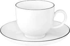 Seltmann Weiden Kaffeeservice Lido Schwarz Mit Farbrand Zeitlos -Küchenzubehör db0b1e024d8684a3a790939cae9af9f7