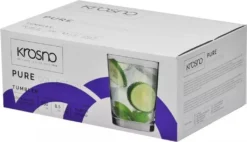 KROSNO Pure Wassergläser, 6er-Set, 250 Ml -Küchenzubehör db4003ec7c2097ce2d2062fb2f4c2de0