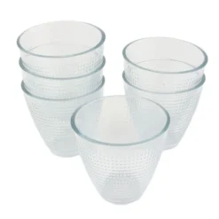 Orange85 Trinkgläser Wassergläser 6 Stück Transparent 220ml -Küchenzubehör dc1ff61b9c99268a7fcbe1f980644941