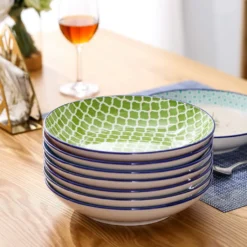 Kombiservice Porzellan, Vancasso Tafelservice Bunt, MACARON 40 Teilig Geschirrset, Mit Je 8 Speiseteller, Dessertteller, Müslischalen, Suppenteller Und Kaffeebecher Für 8 Personen -Küchenzubehör de8d9bf917263322affcdd208947c235