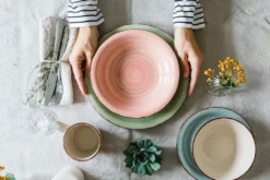 Mäser 931602 Tafelservice Lumaca Für 6 Personen, Steingut, Dunkelblau (1 Set, 12-teilig) -Küchenzubehör e0ff16aba32d1e18a7b5b1c1853f2eb9 2